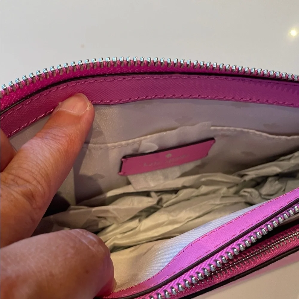 🆕 Kate Spade New York Crossbody Shoulder Bag, Hot Pink, Bright Peony, Zippered